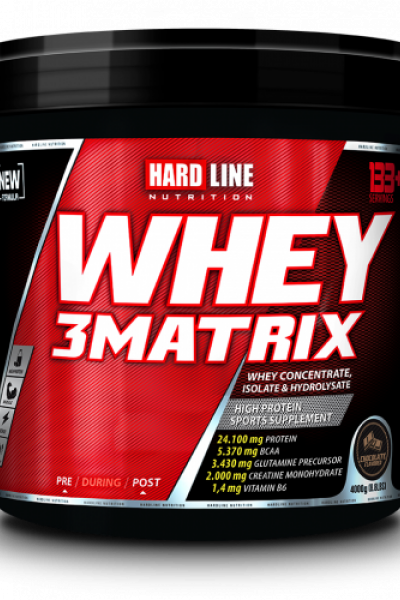 Hardline Whey 3Matrix 4000 Gr
