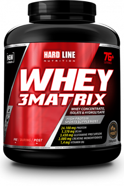 Hardline Whey 3Matrix 2300 Gr